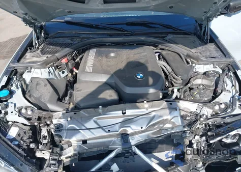 2025 BMW 3 Series 330I из США, поврежденный, VIN 3MW69CW00S8F14140